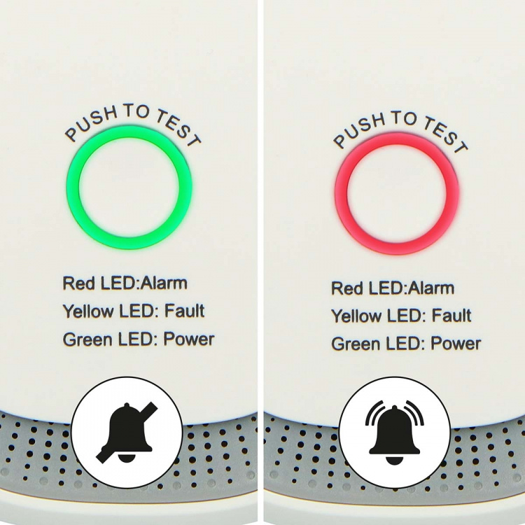 Alecto Gasdetektor til metan