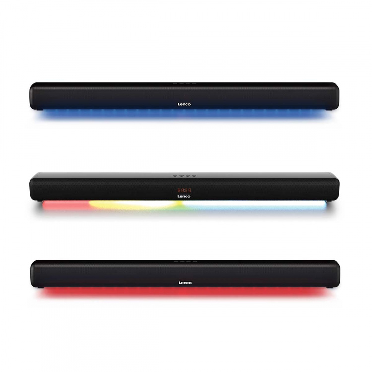 Lenco Soundbar 85cm 40W Bluetooth® HDMI LED lys