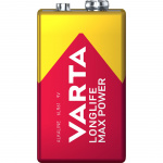 Varta Longlife Max Power 9V Batteri Varta Longlife Max Power 9V Batteri