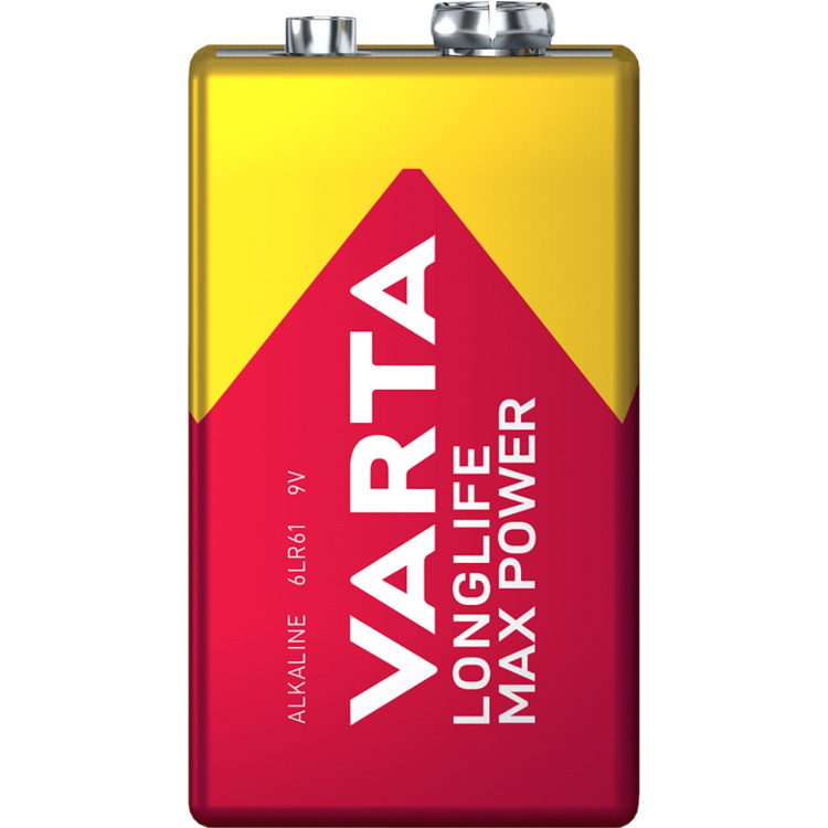 Varta Longlife Max Power 9V Batteri Varta Longlife Max Power 9V Batteri