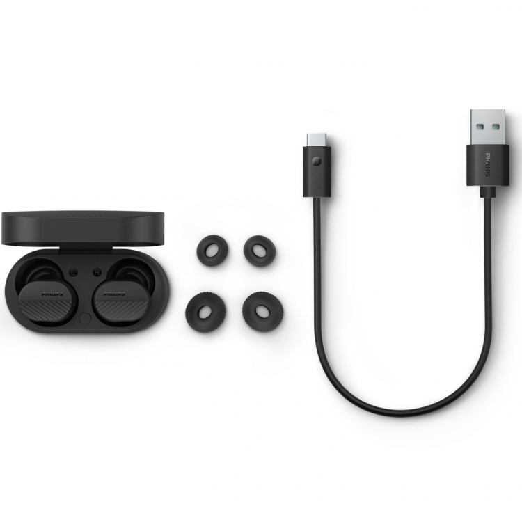 Philips Hörlurar In-Ear TWS ANC Svart