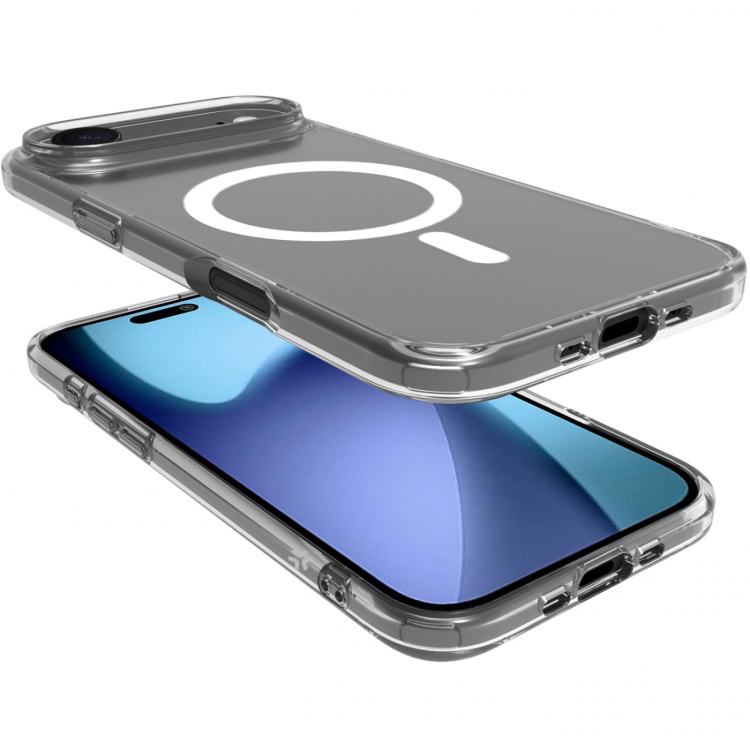 Celly Gelskinmag TPU Cover MagSafe-kompatibelt iPhone Air Transparent