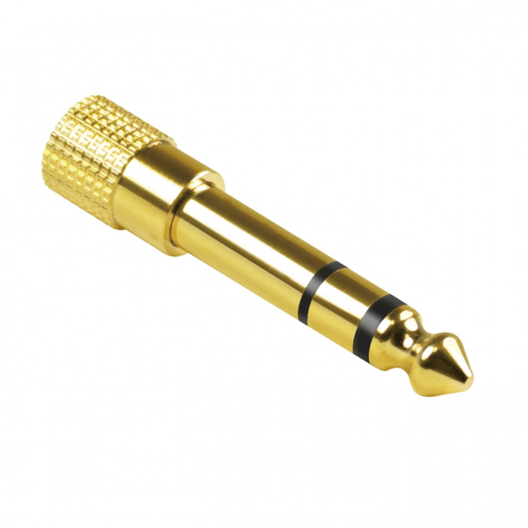 LogiLink Audioadapter 6,3mm hane - 3,5mm hona