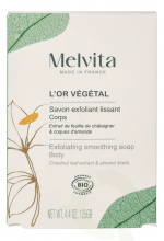 Melvita L\'Or Vegetal Bioes Smoothing Exfoliating Soap 125 g