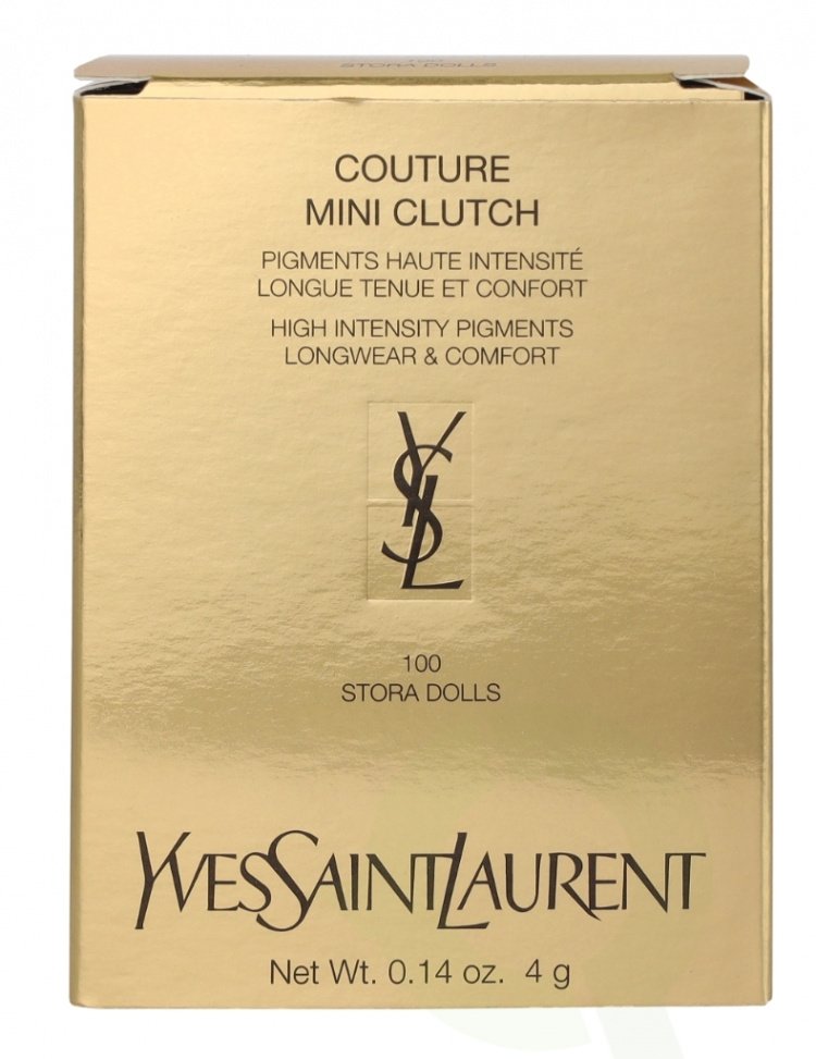 Yves Saint Laurent YSL Couture Mini Clutch Eye Shadow Palette 4 g #100 Stora Dolls