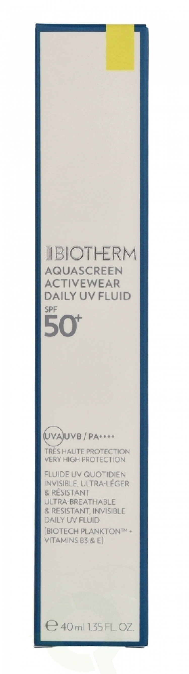 Biotherm Aquascreen UV Daily SPF50 40 ml