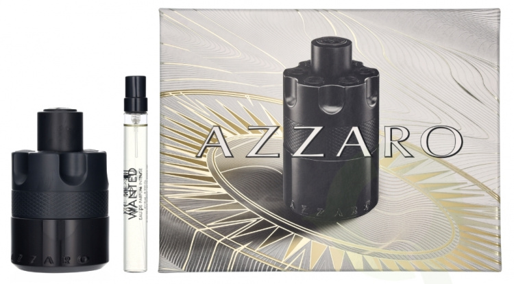 Azzaro The Most Wanted Giftset 60 ml Edp Spray 50ml/Edp Spray 10ml