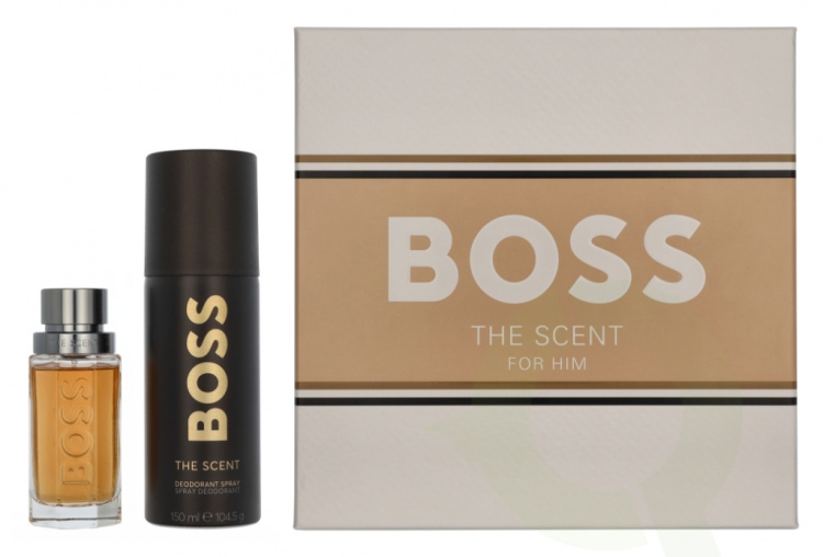 Hugo Boss The Scent Giftset 200 ml Edt Spray 50ml/Deodorant Spray 150ml