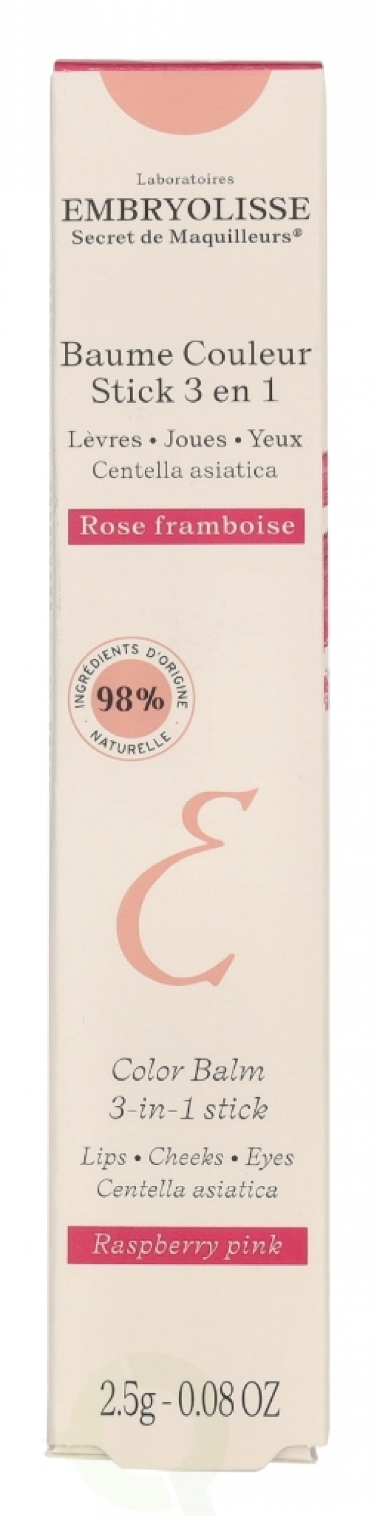 Embryolisse Color Blam 3-In-1 Stick 2.5 g Raspberry Pink