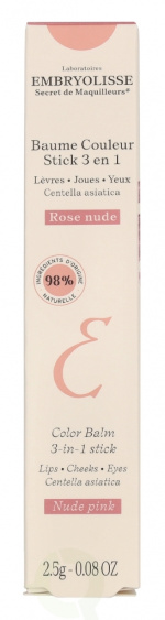 Embryolisse Color Blam 3-In-1 Stick 2.5 g Nude Pink