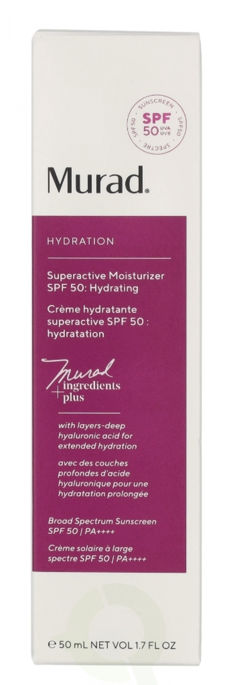 Murad Superactive Moisturiser Hydrating SPF50 50 ml