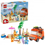 LEGO Bluey - Blueys strand- og familiebiltur (11202)