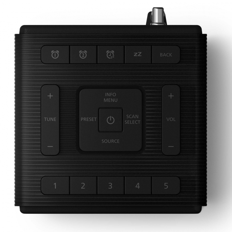 Philips Radio DAB+/FM Bluetooth TAR5100/10 Svart