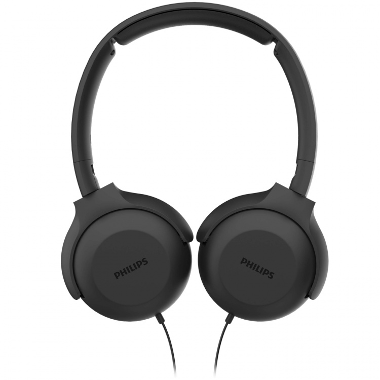 Philips Hörlurar Over-Ear Kabel Svarta Philips Hörlurar Over-Ear Kabel Svarta