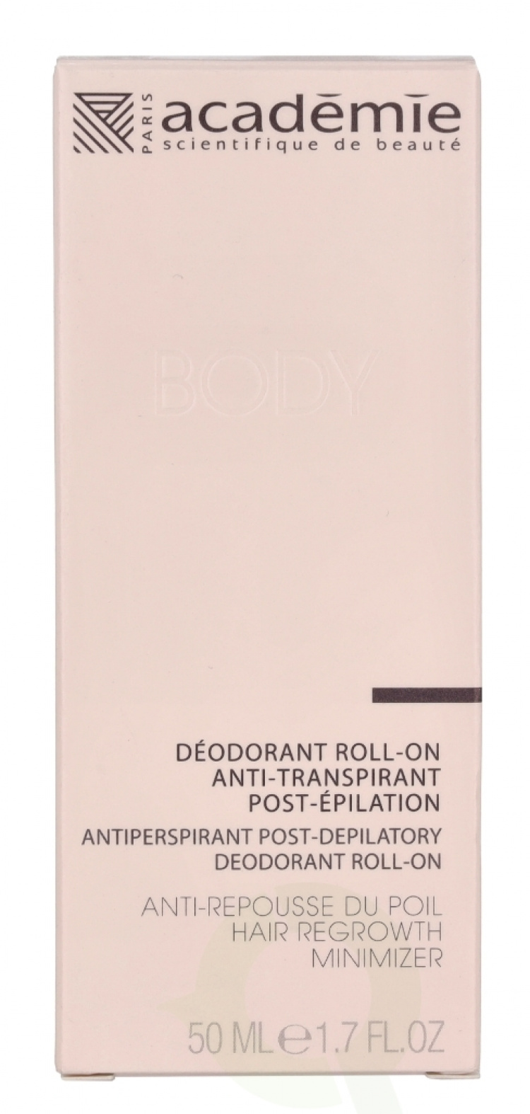 Academie Anti-Transpirant Post-Epilation Deodorant Roll-On 50 ml