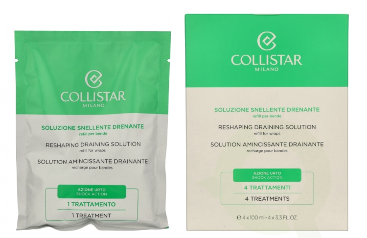 Collistar Reshaping Draining Wraps 400 ml 4x100ml