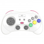 Retro-Bit SEGA Saturn PRO Controller - Hvid