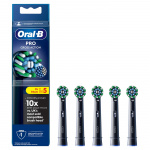 Oral B Pro Cross Action Tandbørstehoveder - Sort - 5 stk Oral B Pro Cross Action Tandbørstehoveder - Sort - 5 stk