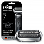 Braun Series 7 elektrisk barbermaskine - ORIGINAL udskiftningshoved, 74S - Sølv Braun Series 7 elektrisk barbermaskine - ORIGINAL udskiftningshoved, 74S - Sølv