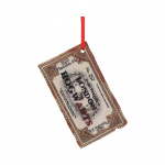 Nemesis Now Harry Potter Hogwarts-billet hængende ornament