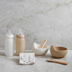 Elodie Details Glass Feeding Bottle, Pure Khaki