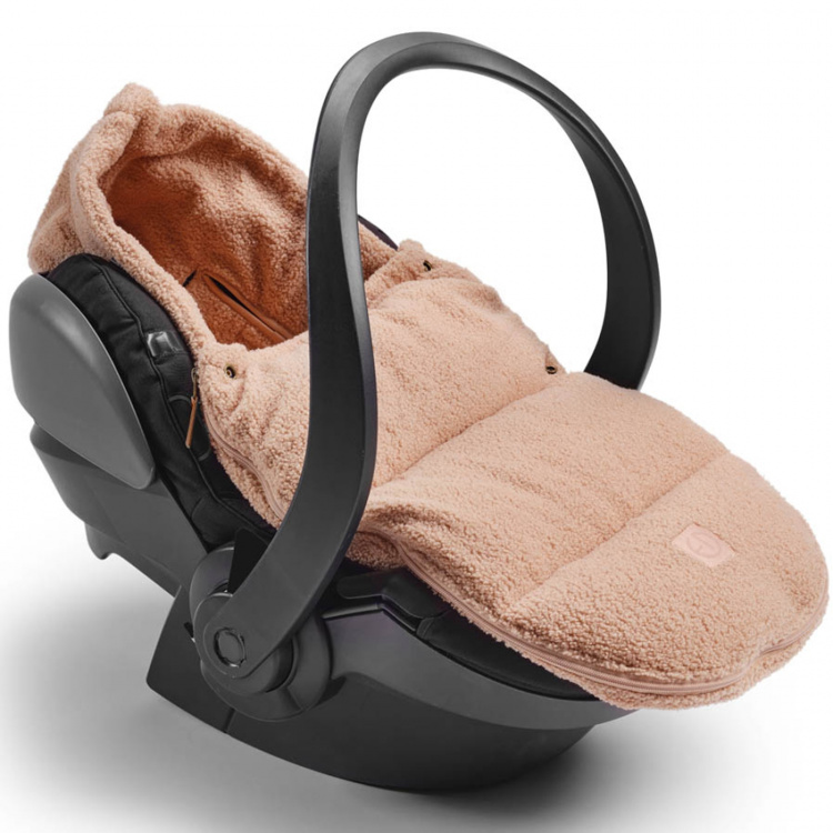 Elodie Details Bilåkpåse - Pink Bouclé