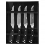 Maku Pakka wood kött-/pizzaknivar 4 st