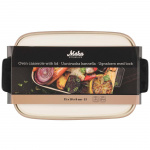 Maku Ugnsform keramik med lock 2 L