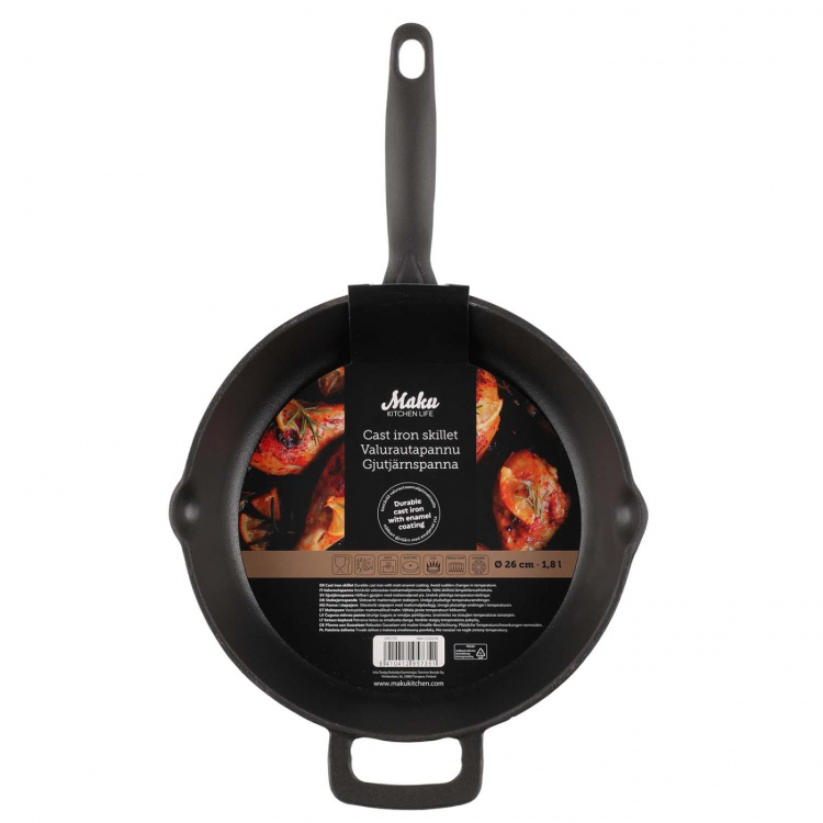 Maku Gjutjärnsstekpanna 26 cm Maku Gjutjärnsstekpanna 26 cm