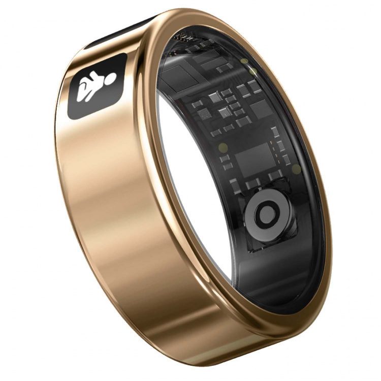 Fitpaddy Fitring Smart Ring med Display XL