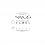 Fitpaddy Fitring Smart Ring med Display XL