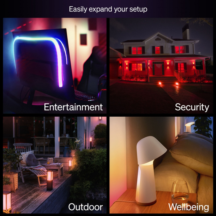 Philips Hue Essential White and color ambiance E27 60W 806lm 1-pack