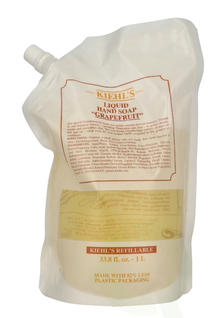 Kiehl\'s Grapefruit Liquid Hand Soap Refill 1000 ml
