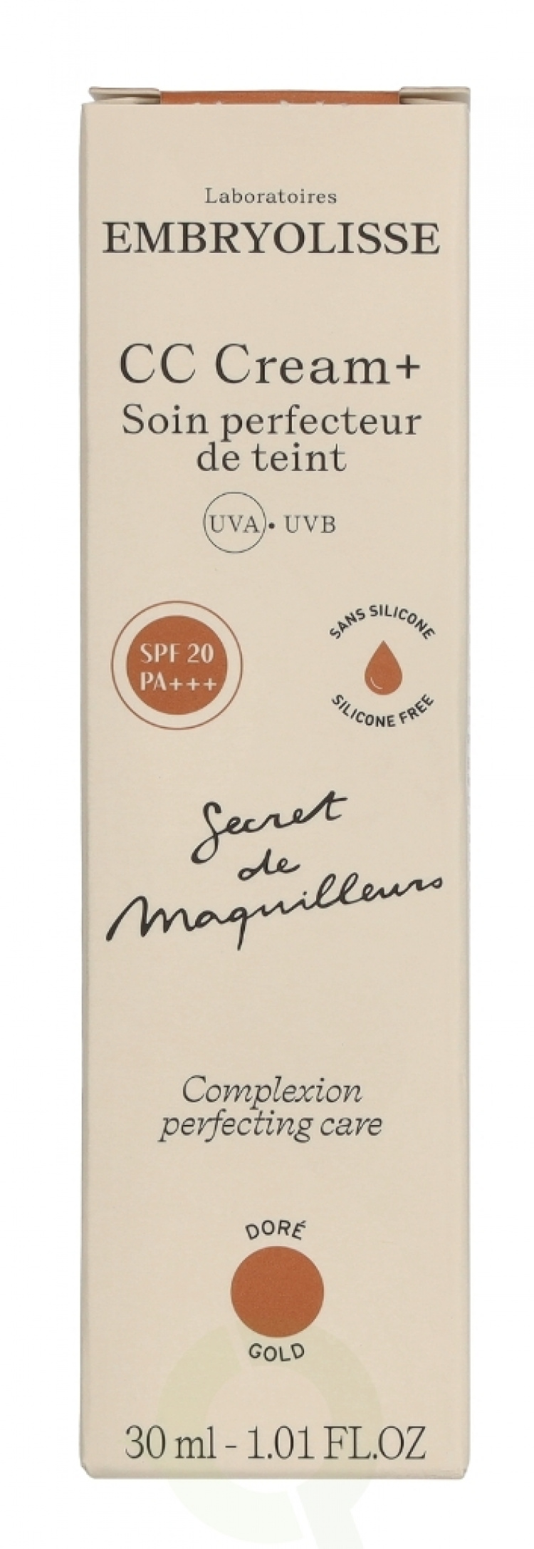 Embryolisse CC Cream 30 ml #3 Gold