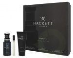 Hackett London Hackett Bespoke Giftset 210 ml Edp Spray 100 ml/Showergel 100 ml/Travel Spray 10 ml