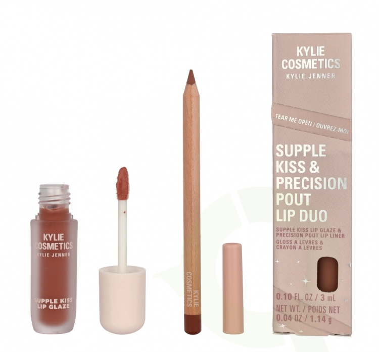 Kylie Jenner Kylie Cosmetics Supple Kiss & Precision Pout Lip Duo 4.14 ml Supple Kiss Lip Glaze 3ml/Lip Pencil 1,14g