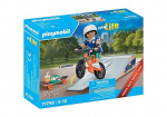Playmobil Mit liv: Skateboarder med rampe (71798)