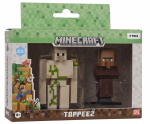 MINECRAFT 3D-figur 2-pak vindueskasse - (Sælges usorteret)