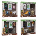 MINECRAFT 3D Figure 6 Pack Deluxe Box asst (2060MC)