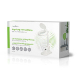 Nedis Forstørrende Bordlampe | Linse styrke: 3 + 12 Diopter | 6500 K | 6 W | 400 lm | Hvid