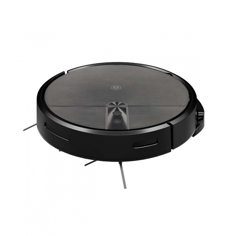 Nedis SmartLife Robot Støvsuger | Tilfældig | Wi-Fi | Kapacitet Collection Reservoir: 0.6 l | Automatisk opladning | Maksimal driftstid: 2 timer | Sort | Android™ / IOS