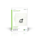 Nedis Støvsugerpose | 4 stk. | Syntetisk | Mest solgt for: Miele GN | Hvid
