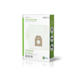 Nedis Støvsugerpose | 4 stk. | Syntetisk | Mest solgt for: Philips Oslo + | Hvid