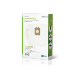 Nedis Støvsugerpose | 4 stk. | Syntetisk | Mest solgt for: Nilfisk Extreme - King Series / Nilfisk GM 200 - 599 | Hvid