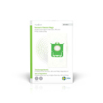 Nedis Støvsugerpose | 4 stk. | Syntetisk | Mest solgt for: Replacement for Electrolux, AEG and Philips Original Bag | Hvid