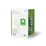 Nedis Støvsugerpose | 8 stk. | Syntetisk | Mest solgt for: Replacement for Electrolux, AEG and Philips Original Bag | Hvid Nedis Støvsugerpose | 8 stk. | Syntetisk | Mest solgt for: Replacement for Electrolux, AEG and Philips Original Bag | Hvid