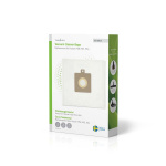 Nedis Støvsugerpose | 4 stk. | Syntetisk | Mest solgt for: Hoover H58 | Hvid