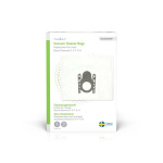 Nedis Støvsugerpose | 8 stk. | Syntetisk | Mest solgt for: Bosch / Siemens D - E - F - G - H | Hvid