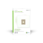 Nedis Støvsugerpose | 4 stk. | Syntetisk | Mest solgt for: Bosch / Siemens Arriva - Smiley K | Hvid