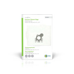 Nedis Støvsugerpose | 4 stk. | Syntetisk | Mest solgt for: Hoover H60 / Hoover H61 / Hoover H73 / Hoover H77 | Hvid